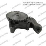 Oil pump 6D105 PC200-3 6136-52-1210 6136-52-1100