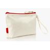 Buy cheap White Cotton Large Travel Cosmetic Bags Hanging Cosmetic Cases Custom from wholesalers
