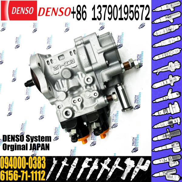 Excavator High Pressure Diesel Injector Pump PC400-7-8 094000-0383 Engine Fuel