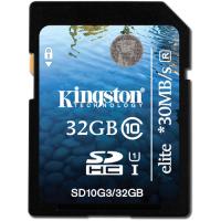 Buy cheap Kingston 32GB SDHC Card Elite Class 10 UHS-1 Price $15.6 product
