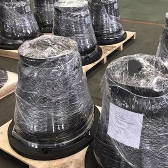 Heavy duty Cone Rubber Fender with 500-3000H Height and Bolt Accessories