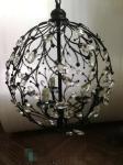 K9 Crystal Pendant Lights Hanging Lamps spherical Tree Leaf floral chandelier(WH