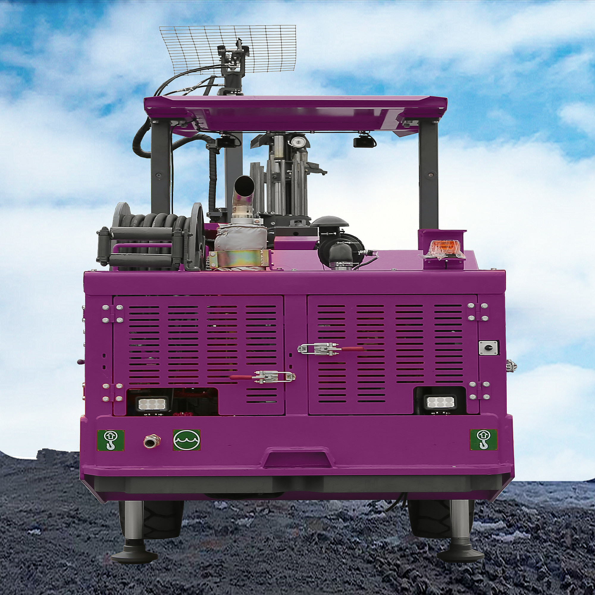 Jumbo Rock Bolting Drilling Rig Hydraulic Underground Tunneling Drilling Rig Equipment