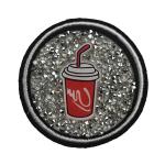 Buy cheap Fashion Design Coca Cola Patches , Round Custom Patches No Minimum from wholesalers