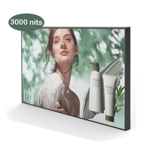 Buy cheap 43'' 49'' 55'' Window Facing Display Digital Signage Wall Mounted Ultra High Brightness 2500/3000/4500 from wholesalers