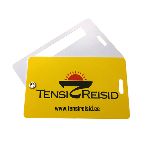 Luggage Plastic PVC Card Hang Bag Tag ODM For Travel Baggage