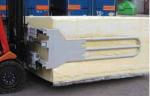 Pulp Bale Clamp Forklift Truck Attachments Long Working Life 490~2300mm Opening