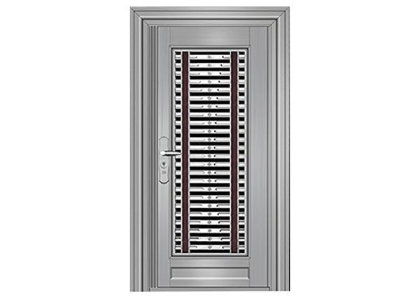 Buy cheap Fire Prevention Residential Steel Entry Doors Heat Insulation Various Type Available from wholesalers