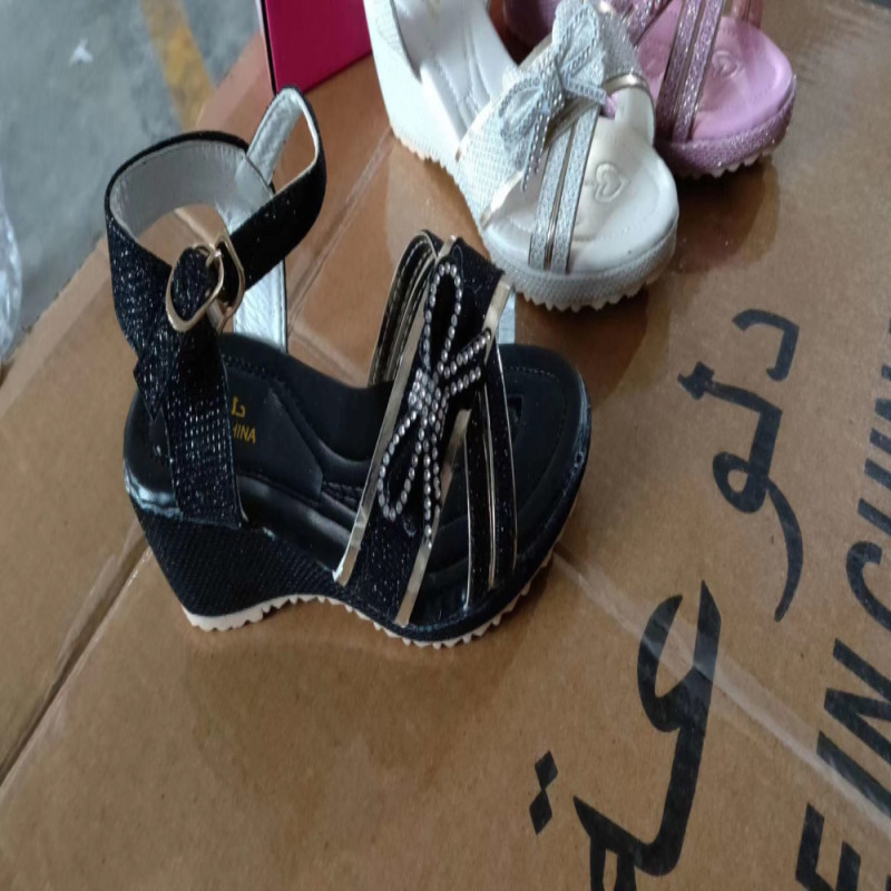 Chunky Heel Gilr's Fashion Sandals