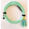 Buy cheap Trunk Harness MPO OM3 LC Fan Out Fiber Optic Patch Cord from wholesalers