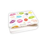 Art Paper Girl Underwear Packaging Box Biodegradable Colored Kraft Boxes