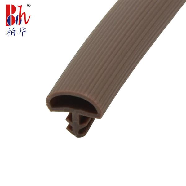 Buy cheap Non Toxic Wooden Door Seal Strip PVC Rubber D Shape Weather Stripping from wholesalers