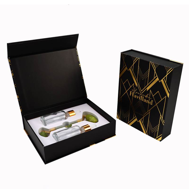 Paper Recycled Magnetic Packaging Box For Roller Massage Beauty Instrument Epilator