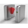 Buy cheap Waist Height Retractable 40W Stainless Steel Flap Turnstile 0.2s from wholesalers