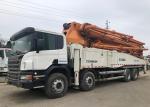 52 Meter ZLJ5430THBK Concrete Boom Truck , Cement Transportation Truck
