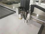 Oscillating Knife Imitation Leather Cutting Machine , Mat Cutting Machine