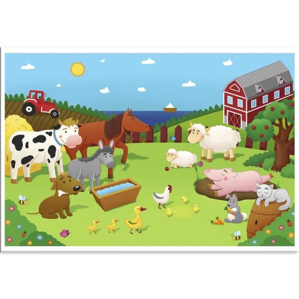 BPA Free Disposable Baby Placemat , Educational Plastic Adhesive Placemats For