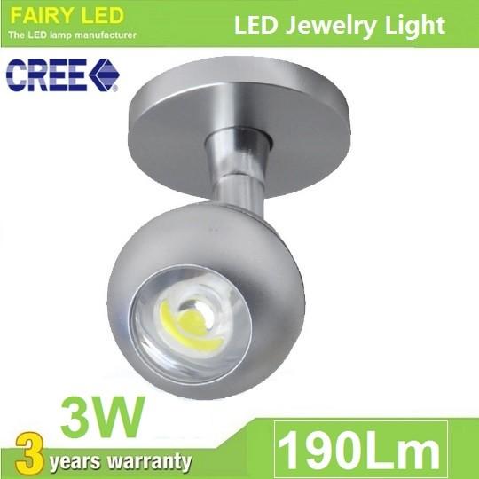 Buy cheap Universal Angle-adjustable CREE LED Cabinet Light LED Jewelry Light 3W from wholesalers