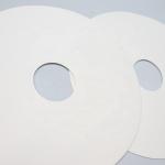 Open Hole Square Thickened Industrial Oil Filter Paper Roll 300x300mm
