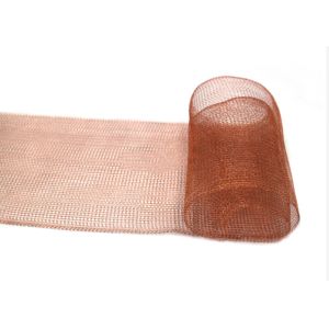 Buy cheap Customized 99% Pure Copper Mesh Roll 276mm Width for Thermal Insulation from wholesalers