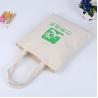 Buy cheap Customized natural cotton canvas tote shopping bag canvas log tote bag from wholesalers