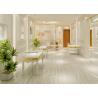 Buy cheap Gold Stainless Steel Retail Glass Display Cases Luxury Wood Combined With Mirror from wholesalers
