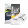 Buy cheap Aluminium Wide Base Roll Up Banner Display For Exhibition Show Sign Stand from wholesalers