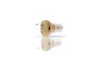White Digital Rechargeable Hearing Aids For Severe Hearing Loss Ni-MH Battery