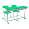 Buy cheap Mint Green Student Desk And Chair Set HDPE Iron Adjustable School Furniture from wholesalers
