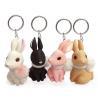Buy cheap OEM ODM Promotional Plastic Keychain , Rabbit Key Ring Eco Friendly Material from wholesalers