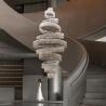 Buy cheap Modern Staircase Chandeliers For Living Room Lobby Club Luxury Ring Lights(WH-NC-90) from wholesalers