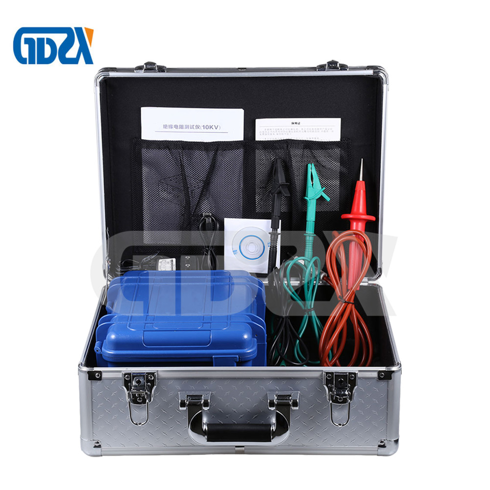 ZX2677 5KV 2000GΩ Digital Earth Insulation Tester Megger Meter With DC Current Test