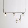 Buy cheap Modern Led Glass Pendant Lamp for Bar Living room Bai Chandelier(WH-MI-203) from wholesalers