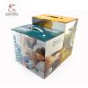 Buy cheap Folded CMYK Corrugated Paper Box Stamped Packaging With Handle from wholesalers