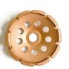 Buy cheap 5inch Laser Welded 125×10T(30×5×7.2)×22.23mm Single Row Diamond Cup Wheel For Concrete , Stone,Hard Building Materials from wholesalers