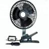 Buy cheap Black Car Cooling Fan Plastic Material 12v / 24v With Half Safety Metal Guard from wholesalers