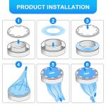 Household Biodegradable Trash Bags Customized Plastic Garbage Bag Waterproof