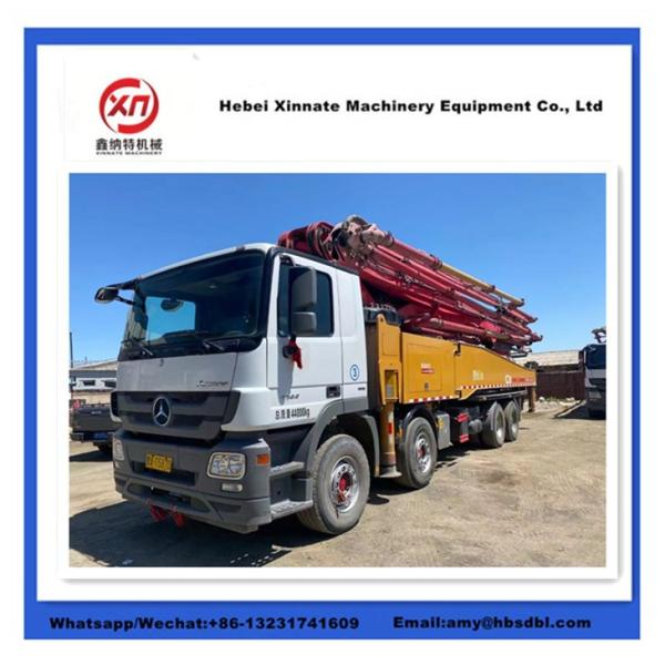 Buy cheap Sany 56m Used Concrete Pump Truck Secondhand Concrete Mobile Pump from wholesalers