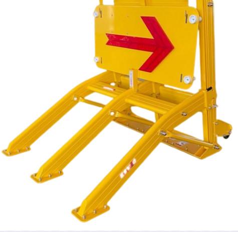 Buy cheap Rustproof 27.8kg Portable Vehicle Barricades from wholesalers