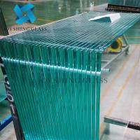 Buy cheap 3-22mm Transparent Tempered Glass Skylight Tempered Glass Custom product