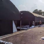 Medical Planting Steel Frame Greenhouse Plastic Cover For Mushroom