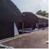 Buy cheap Uv Protected Arch Mushroom Poly Tunnel Greenhouse from wholesalers