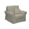 Buy cheap Light Color Linen Reclining Sofa / Tan Linen Sofa Simple Modern Appearance from wholesalers