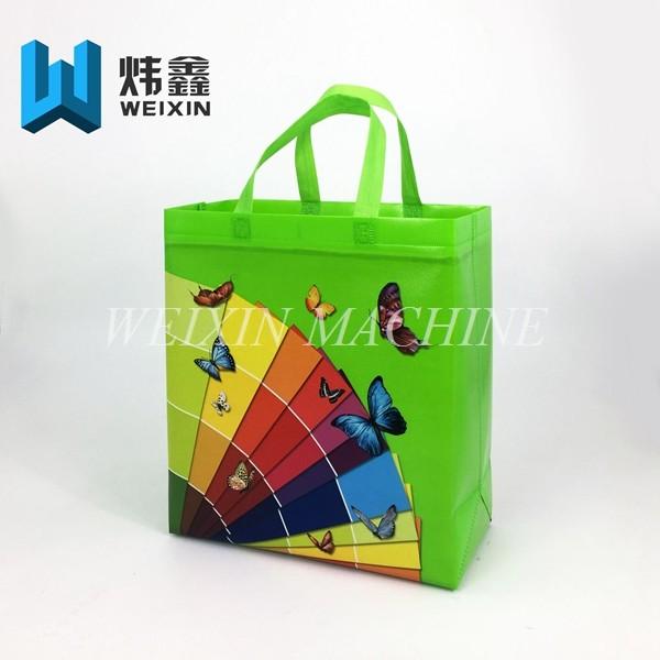 Buy cheap Custom Printed Non Woven Bags With Heat Sealed Colorful Butterfly from wholesalers