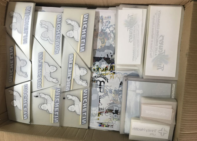 Nontoxic Printable Heat Transfer Garment Labels Washable Oem Designs