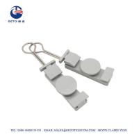 Buy cheap FTTB 2mm Carbon Steel Fiber Drop Wire Clamp product