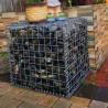 Buy cheap Decorative Rock Box 5mm 10x10cm Gabion Netting from wholesalers