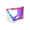 Buy cheap Clear Toiletry Hologram Clutch TPU Cosmetic Bag from wholesalers