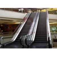Buy cheap VVVF 800mm Shopping Mall Residential Escalator Stairs Tempered Glass product
