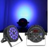 Buy cheap 18pcs 18W RGBWA UV LED Slim Par Lights , Wedding DJ LED Uplighting from wholesalers